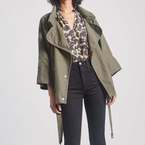 Current/Elliott Green The Reny Infantry Jacket - Picture 9 of 9